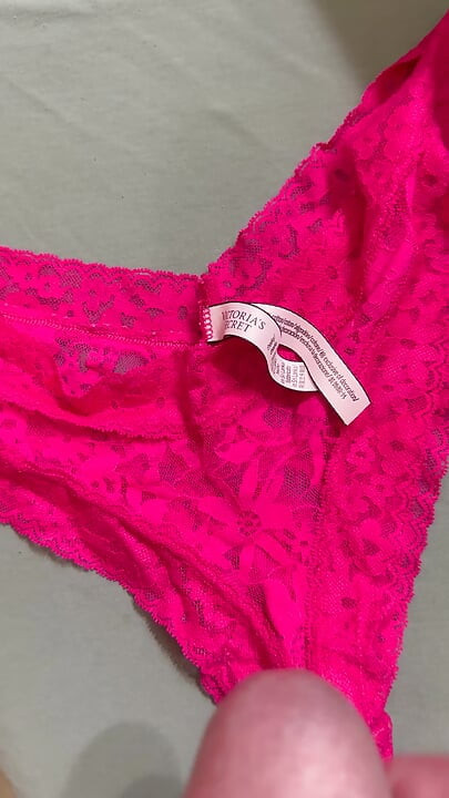Cum in wife’s panties 50