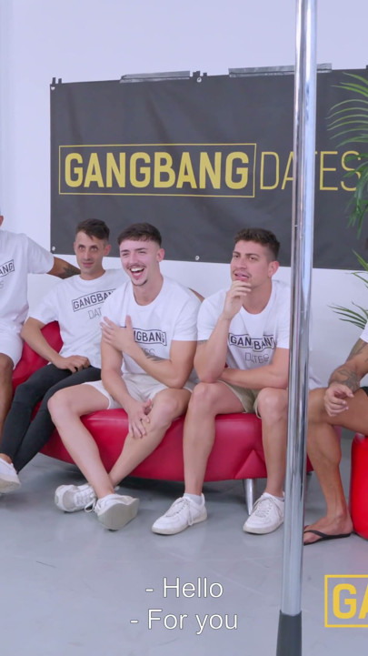 Lina Arian Joy Takes Seven-Man Airtight Gangbang | Clip 1