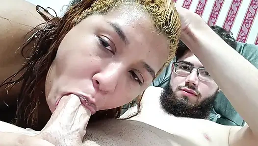 No No! Don't Cum Inside Me...huge Cock for Creamy Little Pussy.