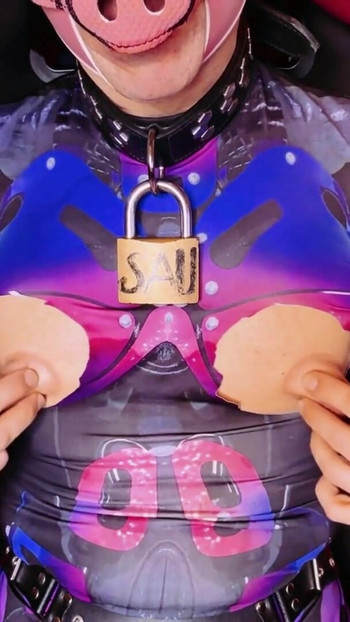 Unforgettable moment from "Nipple Pump  PIG Slut Whore"