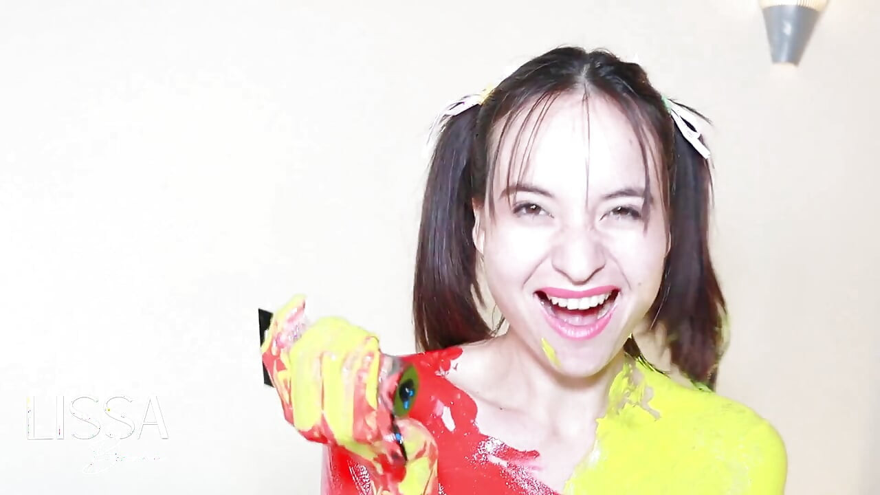 Dirty and Wet Body Paint