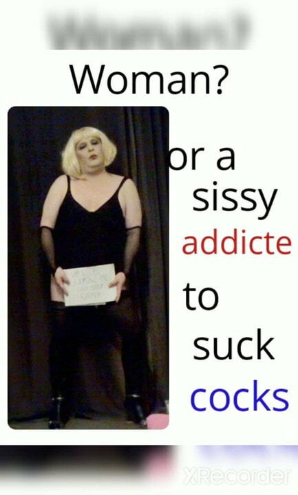 Slut crossdresser