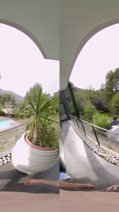 Our First Time Fucking on a Balcony - Virtual Real Porn | Clip 1