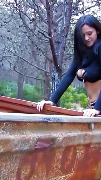 Must-share moment from "CURVY TEEN LISA SPICE SEDUCED TO ROUGH OUTDOOR FUCK"