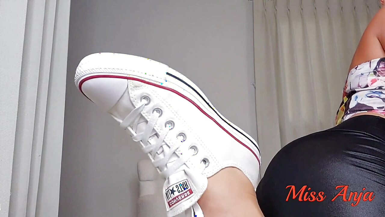 Cum-soaked Sneaker Worship! I Lick N Taste My Favorite Shoe
