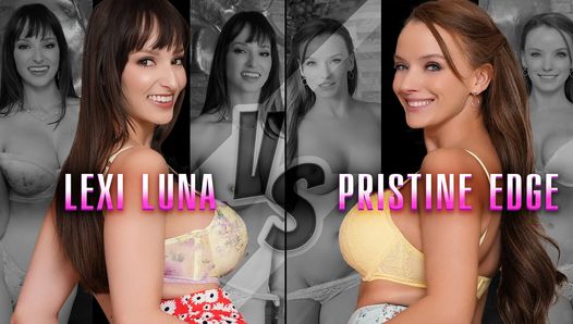 Las madrastras gruesas y tetonas Lexi Luna y Pristine Edge comparten una polla joven en primer plano - pervmom