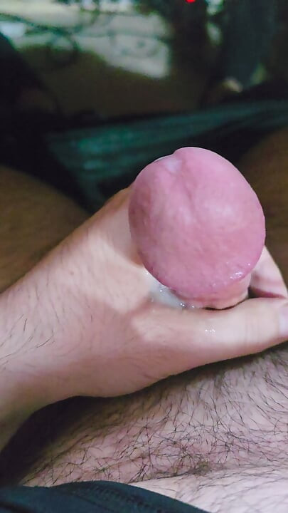 masturbating