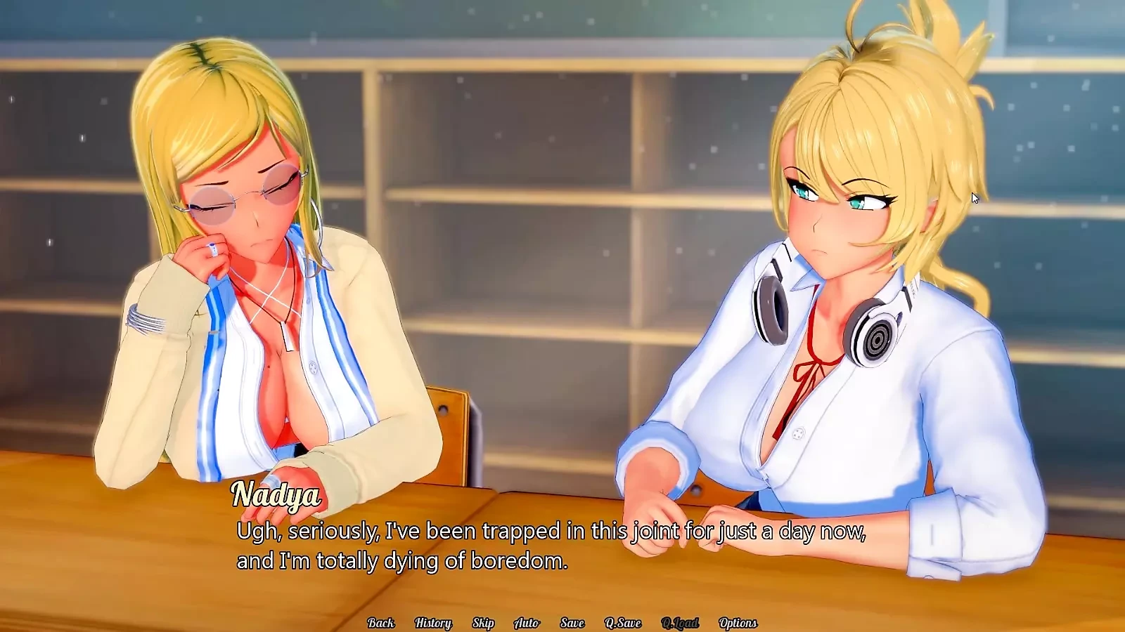 Futa baise une fille sexy pendant que Nala se fait baiser par la gorge - Le monde de Ntr de Futa n° 4