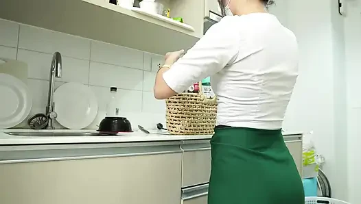 Myanmarische lehrerin, hardcore-sex