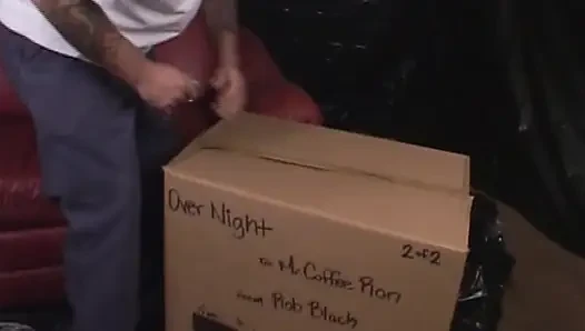 Gloved Anal Fisting to Mouth Tasting Sloppy Mess