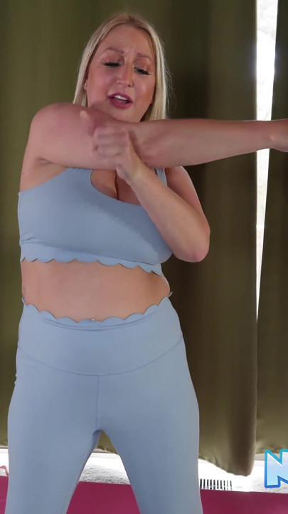 Quinn Waters' Yoga Session Ends in Sensual Self-pleasure