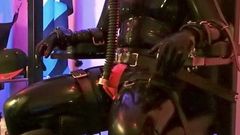 Breath Control, electro and ruined orgasm for the slave
