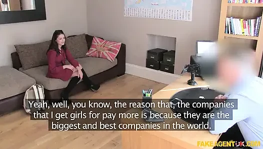 Fake Agent UK - Ava Dalush Gives up Her Big Bubble Butt to Agent