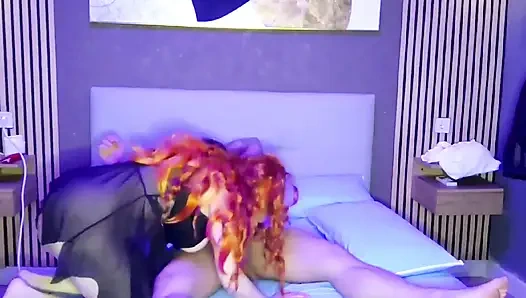 Страстный секс, латиноамериканка с итальянской