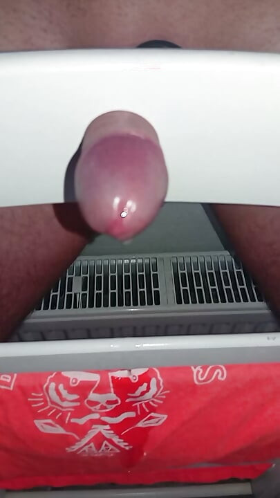Countless shots while watching porn