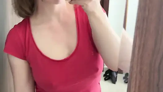 Pretty Blonde with Big Boobs