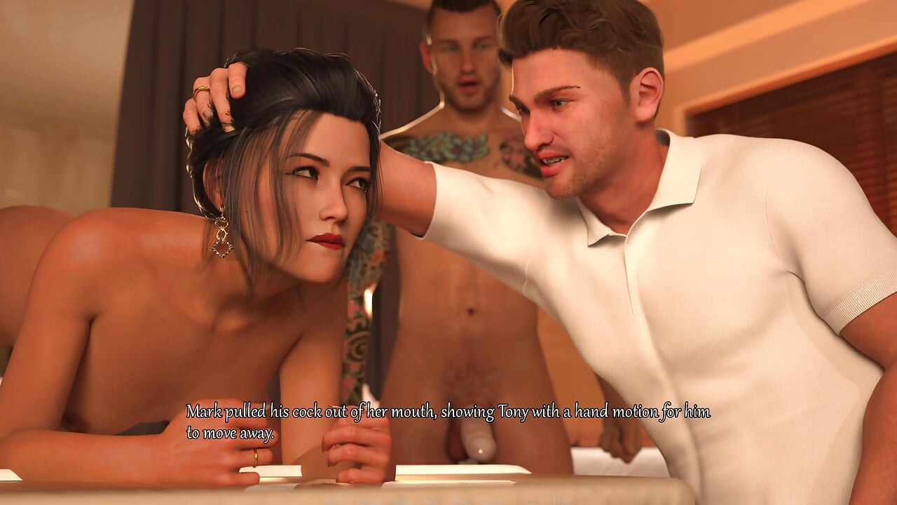 ห้องนวดความต้องการทางเพศ 5 - ฉากเย็ดสุดท้าย Claudia ดูดควยผัวขณะที่ Antony เย็ดเธอจากด้านหลัง