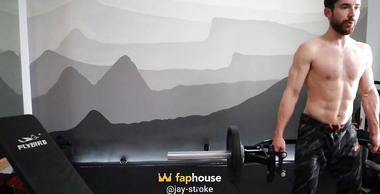 I Work Out Wearing a Pair of Underwear for a Special Fan