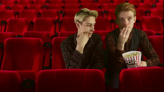 Cinema hall. Group Sex. 3some 2 tops 1 bottom