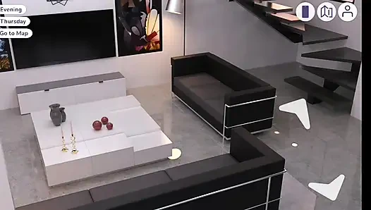 Фантазия-история геймплея - 3D, виртуальные 18+ персонажи, часть 3