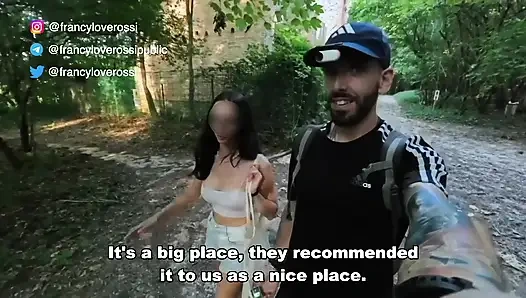 PORN Treasure Hunt! Beni bulan beni sikecek! İki gerçek takipçi ipuçları takip etti ve beni buldu