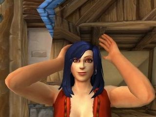 Lidská žena sexy tanec (World of Warcraft)
