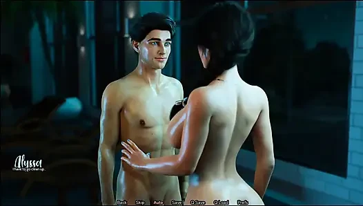 Yüzme havuzunda en iyi arkadaşımı sikiyorum