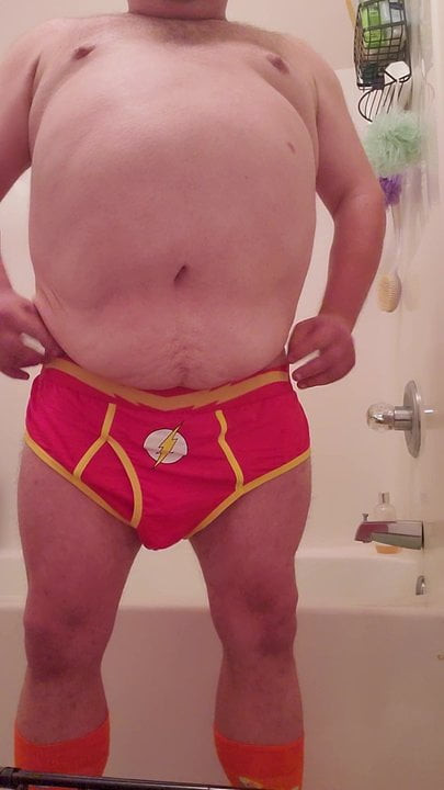 Showing Flash Undies