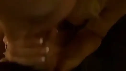 Big dick camera man gets a suck off from a gorgeous blonde cum slut