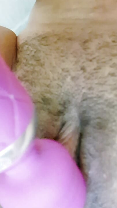 Hot Latina submissive masturbating