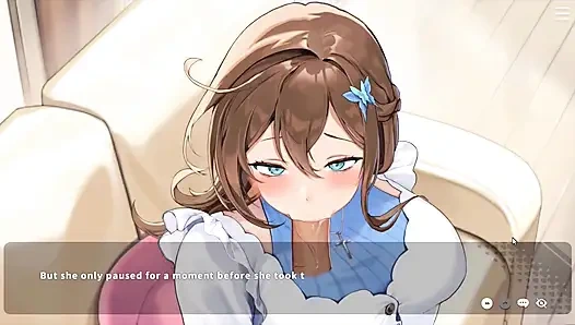 Хентай игра - соблазнительная замужняя женщина получает частные уроки вокала - V-Lover