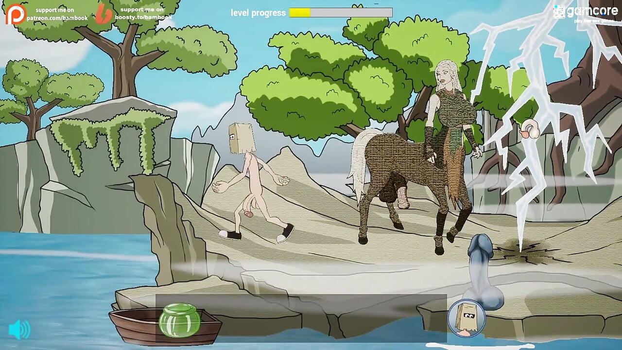 Fuckerman - задница, полная порно игра Fuckermam игра учебник, секс-игра