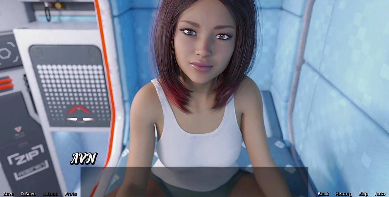 Stranded in Space - escolhendo uma garota para fazer sexo a três com garota ao lado