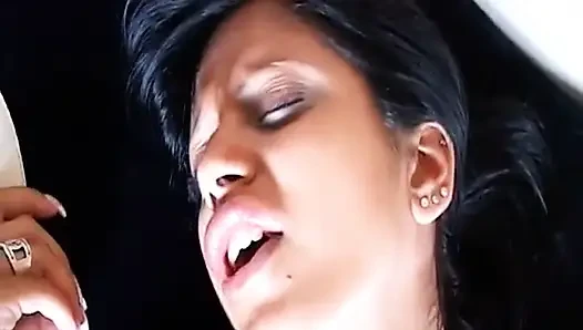 Slut Gets Gangbanged and Covered in Cum