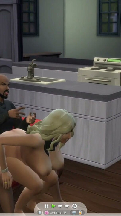 Sims 4 - Going on dates, visiting girlfriends and different sex locations | Clip 1