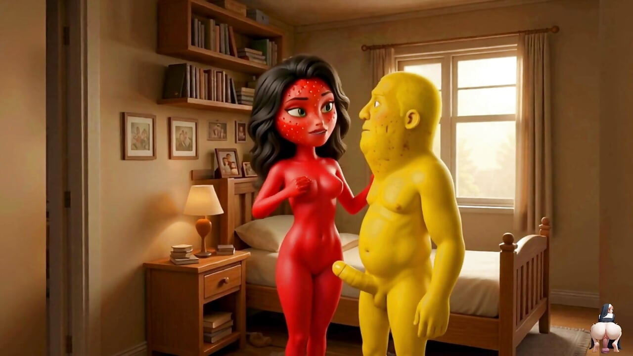 Episode 1 - Cute Strawberry Girl and Potato Man Sharing Sensual Moments AI Hentai