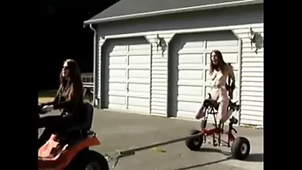 BDSM in driveway