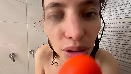 We Like to Play in the Shower Until We Come
