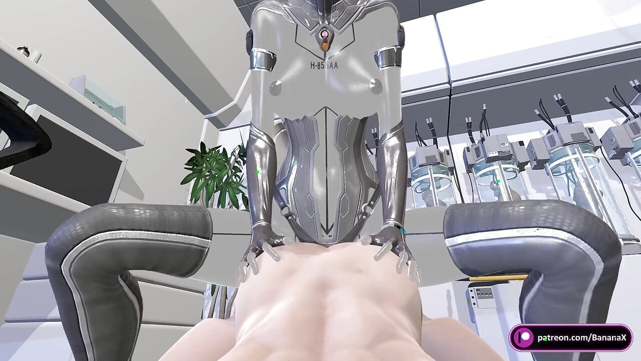 Cyber Futa粗暴地操了Femboy，然後對他使用長振動棒