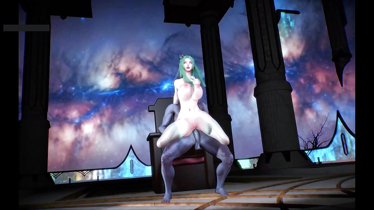 Digital Goddess Glow: Big Boobs Awakening- 3D Animation Hentai