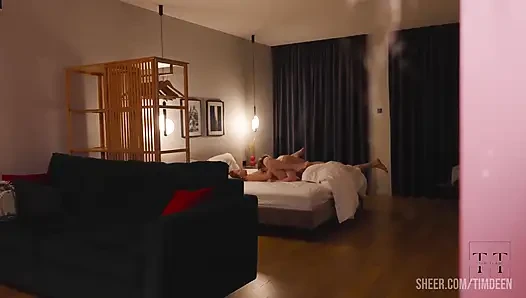 She Really Wanted to Learn How to Fuck and We Helped Her. 4K HD Tim Team