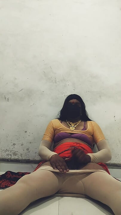 Dipali shemale red saree fuck