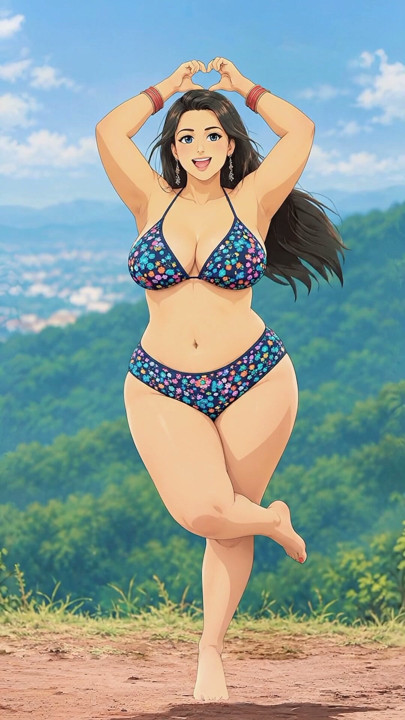 ¡Esta chica es tan hermosa y sexy!