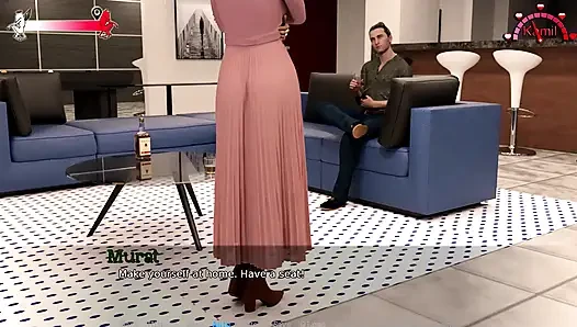 Life in the middle east #13 - Hicran and Banu had a moment, Turan played with Banu's pussy, Murat fucked Banu