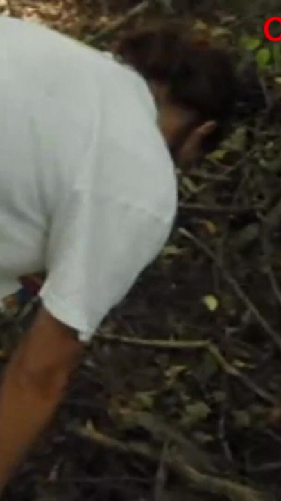 For Coffee Break Sexy Slut Candi Annie Fucks Co-worker POV style in the Woods! | Clip 1