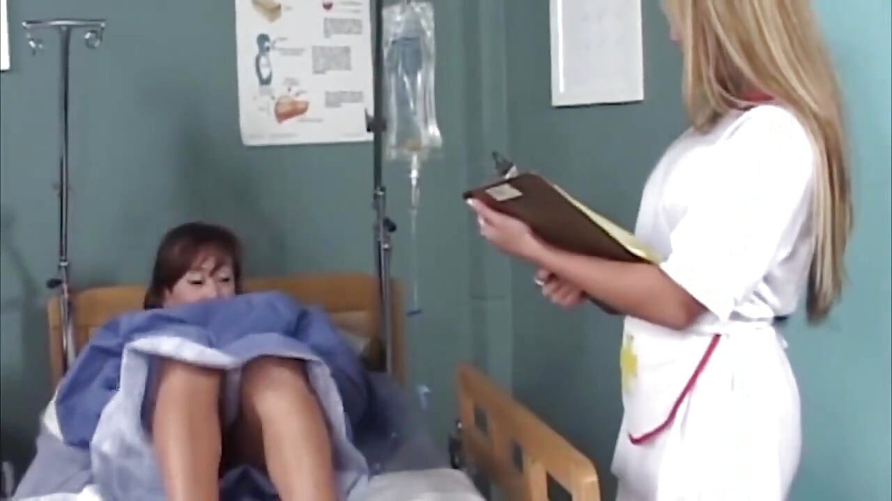 Young Asian Nurses Turn Hospital Bed Into Steamy Playground