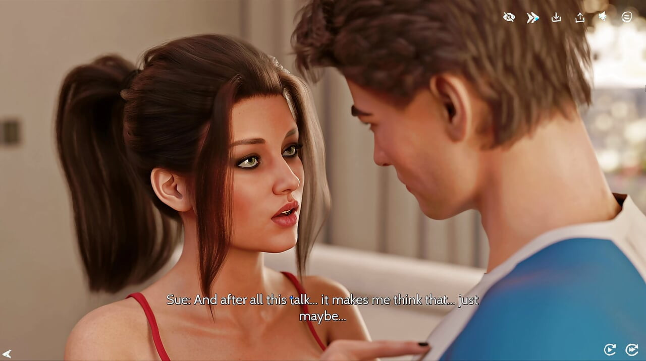 Amantes 3D perdem o controle com sexo esquentado e acabamento explosivo molhado - jogabilidade