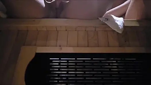 He fucked me in the infrared sauna - cum in public