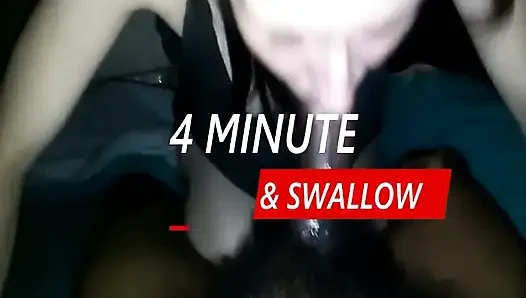 Lil Mary Quick Blow & Swallow Cumpilation Part 1