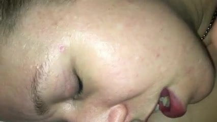 Cum on Girls Face